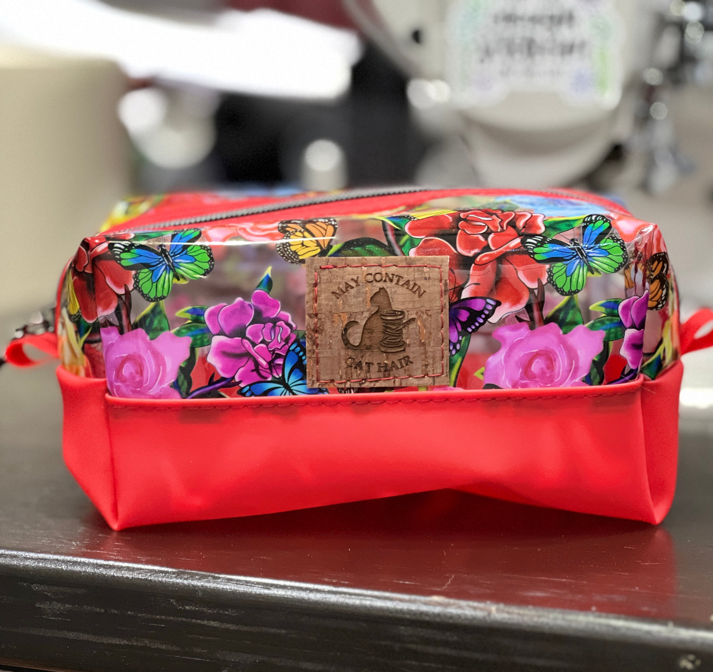 Boxy Bag - Red Floral